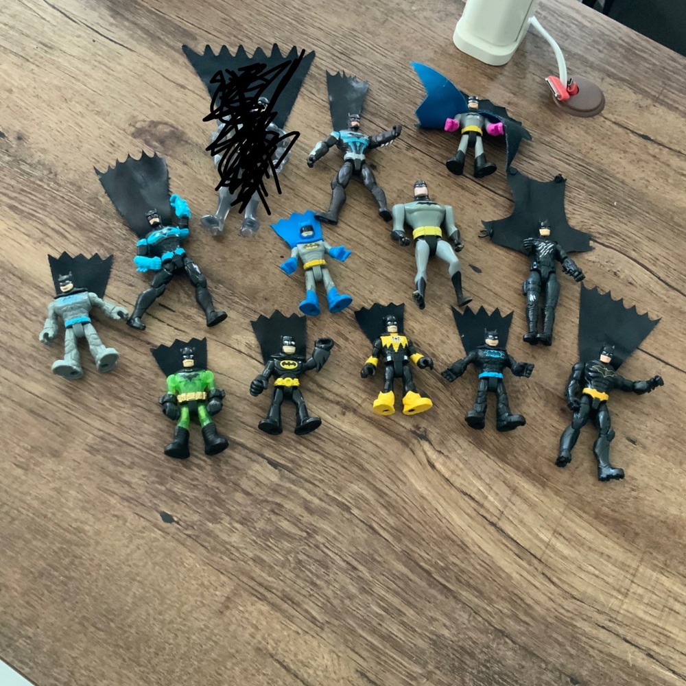 Set‎ of 12 Batman Action Figures